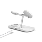 Kopplen Qi2 3-in-1 15W Wireless Charging Stand - White-15W Fast Charging: Delivers up to 15W of power to Qi2-enabled smartphones, charging your devices quickly