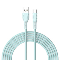 Basic Tech 3ft Micro USB Cable - Blue-Sleek & Tangle Free