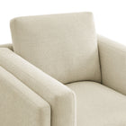 Modway Roscoe Fabric Armchair - Ivory-9