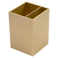 JAM Paper Plastic Pen Holder - Gold-Colour: Gold | Be stylish and organized with a modern colourful pencil holder.