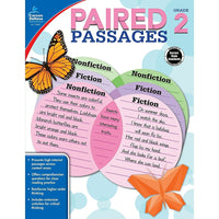 eBook: Carson Dellosa 104887-EB Paired Passages - Grade 2-You will receive two emails: one confirming your entire order, and one with a "Download Software" buttonYou can download immediately or return to your email to download later