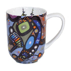 Oscardo Bear byJohn Rombough Porcelain Mug - 485ml-Broad Shape Porcelain Mug - Holds 485 ml / 16 oz, ideal for coffee, tea, and hot beverages