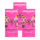 Montezuma’s Black Forest 70% Dark Chocolate with Cherry Bar - 90 g - 3 Pack-70% dark chocolate paired with real freeze-dried cherries.