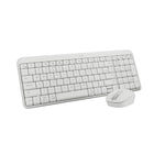 Logitech MK250 Compact Wireless Mouse & Keyboard - Off-White-Connect in seconds: Fast, easy Bluetooth wireless technology - pair and play this Logitech Wireless Keyboard and Mouse Combo without the need for a dongle or USB port