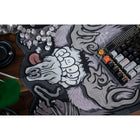 ONEofZERO Large Premium Desk Pad - Anti Slip Rubber Bottom - Wendigo-Dimensions:  29.5" L x 14.2" W x  0.15" H
