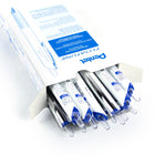 Pentel Floatune Retractable Advanced Rollerball Pen - 0.5 mm - Blue Ink - 12 Pack-An all-white body with grey grip provides a clean and sophisticated look to match a high-quality minimalist aesthetic