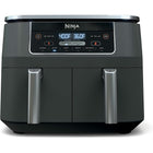 Ninja Foodi 6-in-1 8-qt. 2-Basket Air Fryer with DualZone Technology - Black-Main unit with 6 programmable cooking functions
