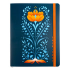 Pierre Belvédère 2026-2027 Weekly/Monthly Academic Planner - 7-1/2" W x 9-3/4" H - Midnight Bloom - Bilingual-Keep track of deadlines and appointments
