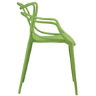 Modway Entangled Dining Armchair - Green-No assembly required
