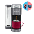 Keurig K-Supreme Single Serve K-Cup Pod Coffee Maker - With MultiStream Technology - Grey-Multistream technology: extracts full flavour and aroma in every brew (vs Keurig leading K-Classic coffee maker with The Original Donut Shop Coffee K-Cup pod)