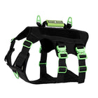 Healthy Harness - Harnais Absolute Adventure - Noir - L-Conception anti-traction et anti-étranglement – ​​prévient les pressions néfastes sur le cou et la gorge de votre chien pour des promenades plus sûres et plus saines