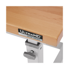 Seville Classics UltraHD Height Adjustable Workbench - 48" W x 24" D x 28.5" - 42" H - Granite -Height adjustable at 1" increments ranges from 28.5" to 42" H (four locking knobs)