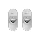 Kanto Universal Satellite Speaker Wall Mount Brackets - White-Supports speakers up to 12 lbs (5 kg)