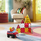 Magna-Tiles Fire Rescue 27-Piece Magnetic Construction Set-What Makes It Unique: The MAGNA-TILES Fire Rescue 27-Piece Set is uniquely designed with a Pullback Chassis and customizable Mix & Match Firefighter Figures, sparking thrilling firefighting adventures and endless imaginative play
