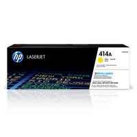 HP 414A (W2022A) Yellow Original LaserJet Toner Cartridge-Colour: Yellow