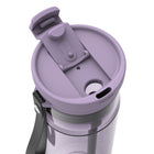 Contigo DualSip Plastic Water Bottle with 2-Way Lid and Carrying Strap - 28 oz (828 ml)-Dishwasher safe: Remove strap before washing