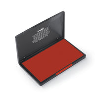 Trodat 9053 Felt Stamp Pads - 3 1/2" x 6 3/8" - Red-Red Ink