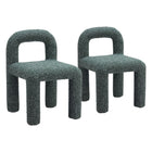 Zuo Arum Dining Chair - Snowy Green - Set of 2-Assembly not required