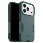 OtterBox Commuter Compatible with MagSafe Case with Camera Control for iPhone 17 Pro - Sagebrush Green-Port covers block dust and dirt