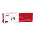 Canon 075 Toner Cartridge Standard Yield - Yellow-High-capacity toner options help you printing longer, which helps limit replacements