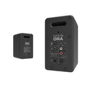 Kanto 100W Reference Desktop Speakers with USB-C, RCA and Bluetooth 5.0 - Matte Black - 2 Pack-Bluetooth 5.0, USB Type-C, and RCA Inputs