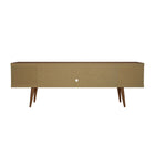 Manhattan Comfort Utopia 70.47" Modern TV Stand - Maple Cream-Home Assembly Required. All Hardware Included