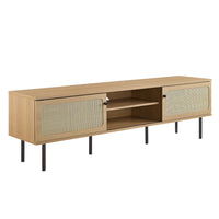 Modway Cambria 70" TV Stand - Oak-Modern TV Stand