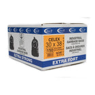 Eco II Garbage Bags - 30 x 38" - Extra Strong - Black - 150 Pack-150 Pack
