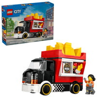 LEGO City Great Vehicles Fries Food Truck-LEGO City Fries Food Truck toy for kids ages 5 and up