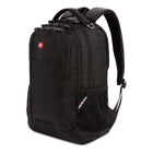 Swiss Gear Cecil Laptop Backpack - Black-Large main compartment with built-in padded, laptop pocket with strap designed to fit most 16" portable computers