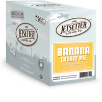 The Jetsetter Coffee Co. Banana Cream Pie Medium Roast Coffee K-Cups - 24 Pack-Medium Roast flavoured coffee.