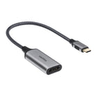 USB-C to Female HDMI 4K/60Hz Adapter-Built to Last: Features a 0.15-meter braided cable designed for durability, ensuring reliable performance through regular use