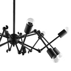 Modway Tagmata Ceiling Fixture - Black-Powder-Coated Black Steel