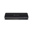 ALOGIC Dual 4K Display ThunderBolt 3 Docking Station with Power Delivery-Connected Ports This dock features 1 x HDMI, 2 x Thunderbolt 3.0 (one upstream and one downstream), 5 x USB 3.0 (USB-A) ports with BC1.2 charging to 1 port, 1 x RJ-45 Gigabit Ethernet, 1 x SD card slot, and 1 x 3.5mm combo audio jack