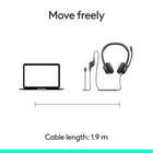 Logitech H390 USB-C Computer Headset -9