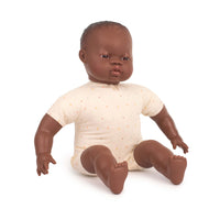 Miniland Soft Body Dolls - 15-3/4" - African-Soft-bodied doll