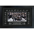 Los Angeles Kings 2014 Stanley Cup Replica Signature Frame - Framed Print - 35" x 23"-Premium print framed