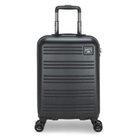 Roots Chalet 19" Hardside Carry-on Spinner Luggage - Black-Crafted from high-quality lightweight ABS material for a superior response to normal travel bumps and weather events