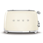 SMEG 4x4 4-Slice Toaster - Cream -6 different toasting levels for best results; defrost function; reheat function; bagel function to toast only one side of the slice