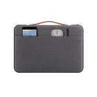 JCPal Professional Sleeve for Apple iPad Pro, Apple iPad Air, iPad, iPad Mini, Microsoft Surface Go - Grey-Retractable carry handle