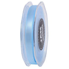 JAM Paper Double Faced Satin Ribbon - 3/8" W x 25 yd. - Baby Blue-Ribbons are perfect for gift wrapping, clothes, decorating, or tying around gourmet bottles and gift baskets