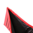 Champs Iconic Snap Cardholder - Red-2 slot pockets