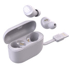 Jlab GO Air POP True Wireless Earphones - Lilac-Long battery life. GO Air POP features 8 plus hours of playtime in each earbud and 24 plus extra hours from the charging case (32 plus hours total). Return to the case to recharge the buds, and use the integrated USB cable to charge the case.