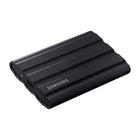 Samsung - T7 4TB USB 3.2 Gen. 2 Shield Portable SSD - Black-IP65 rated rugged design with dust, water and up to 3m drop resistance