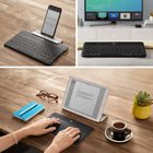 Logitech Keys-To-Go Bluetooth Keyboard for iPhone, iPad, and Apple TV - Black-An easy one-time Bluetooth pairing provides a reliable connection between Keys-To-Go and your device.
