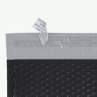 Quality Park Poly Bubble Mailers With Redi-Strip Peel Off Closure - 11" L x 8.25" W - Black - 8 Pack-Each bubble envelope is made from durable, wear and tear resistant poly that helps keep items inside protected from moisture and cold, wet weather during the shipping process