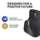 Logitech MX Master 3S Mouse for Business - Graphite-Easy Switch button - up to 3 devices