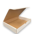 Abbey Literature Mailers - 12-1/8" x 9-1/4" x 2" - White - 50 Pack-Dimensions: 12-1/8" W x 9-1/4" L x 2" H