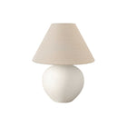 Monarch Specialties 16" H Table Lamp - Cream Shade / Cream Ceramic-Illuminate your office, living room, or bedroom with this chic globe shaped 16"h table lamp, with a cream ceramic base and topped with a slightly contrasting cream linen empire shade for a subtle, contemporary appeal