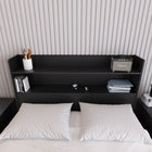 Nexera Hunter Bookcase Headboard - Full Size - Black-5
